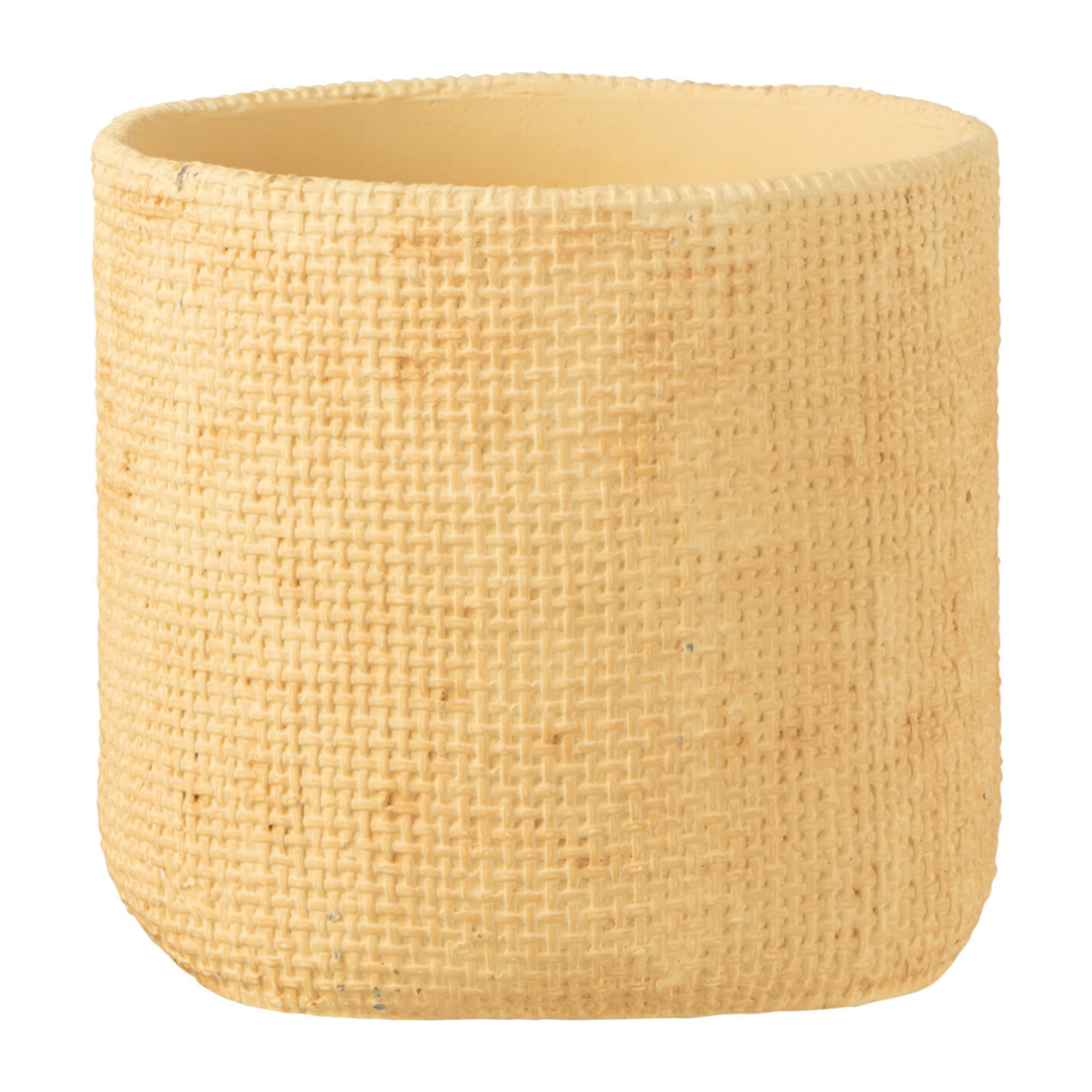 J-Line cache-pot Sunny - cement - beige - medium - Ø 20 cm