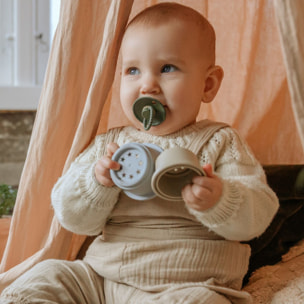 Frigg Pack 2 Chupetes Block Latex Rope