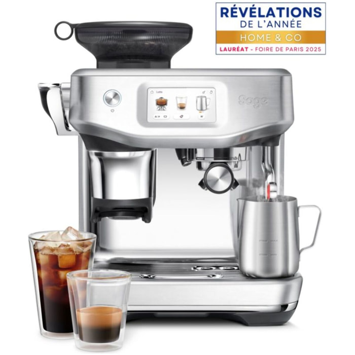 Machine à expresso SAGE APPLIANCES the Barista Touch Impress Cold SES882BSS