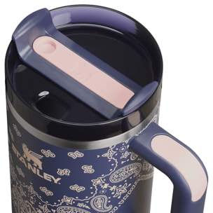 Botella de agua Isotermica - 1,18L - QUENCHER® H2.O FLOWSTATE™ TUMBLER - Blue Corn Paisley