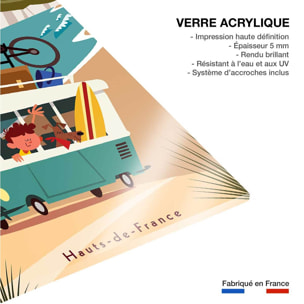 Tableau road trip sur la côte d'opale Tableau plexiglas