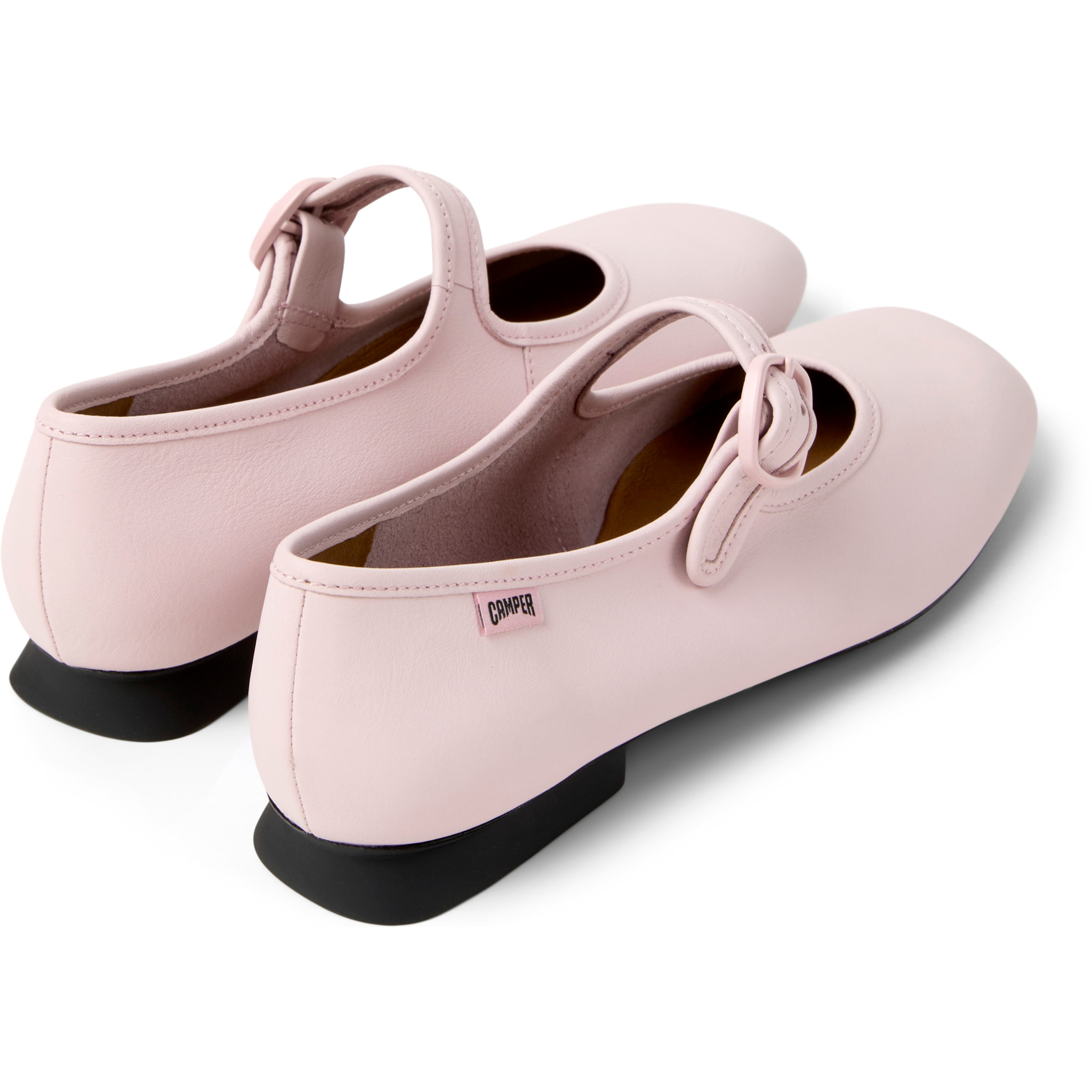 Bailarinas - CAMPER Casi Myra - Rosa - Cuero liso
