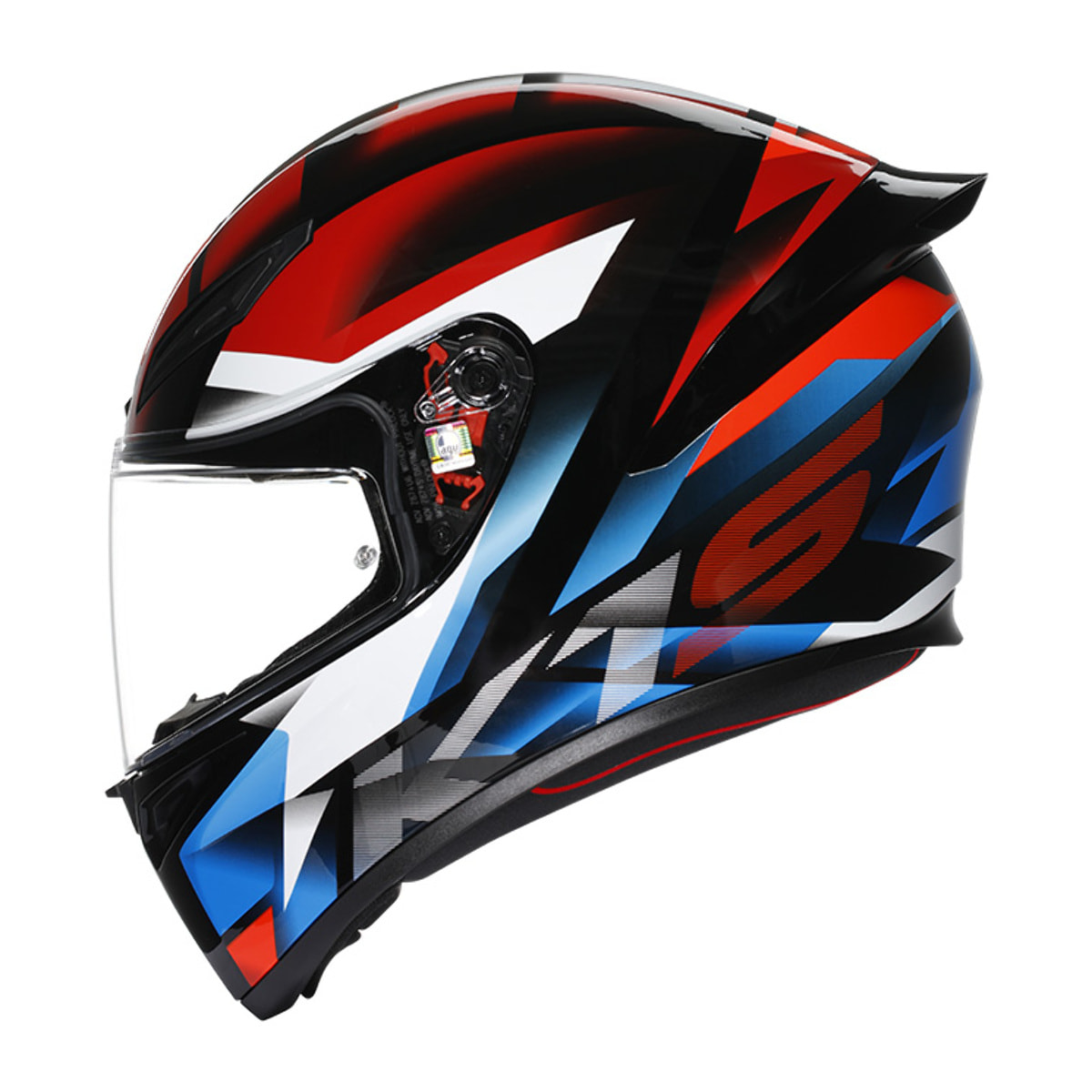 CASCO AGV K1S E2206 FASTLAP BLACK/RED/BLUE