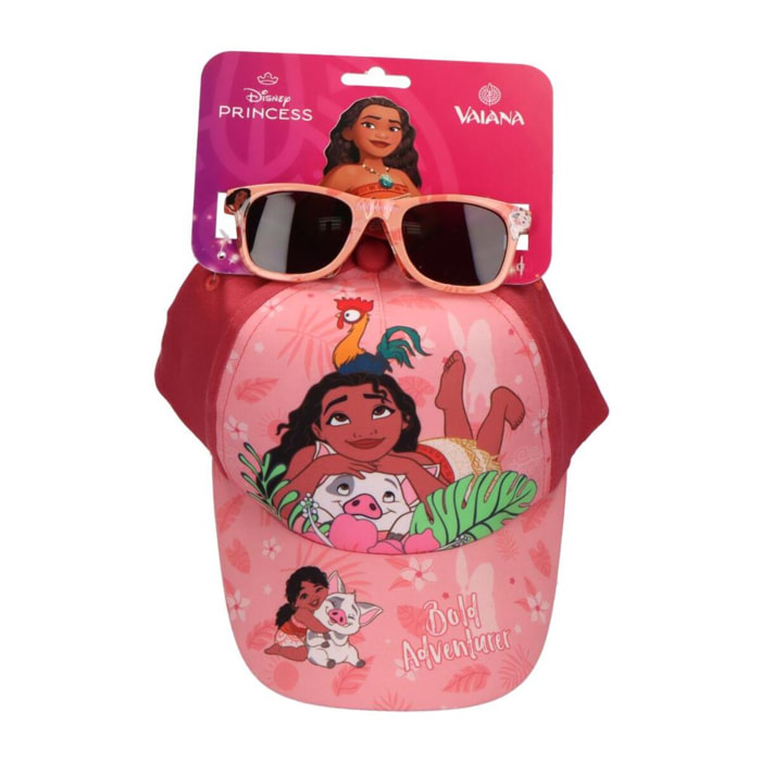 Set Gorra y Gafas de Sol de "Gorra y Gafas de Sol para niños" - Color Rosa
