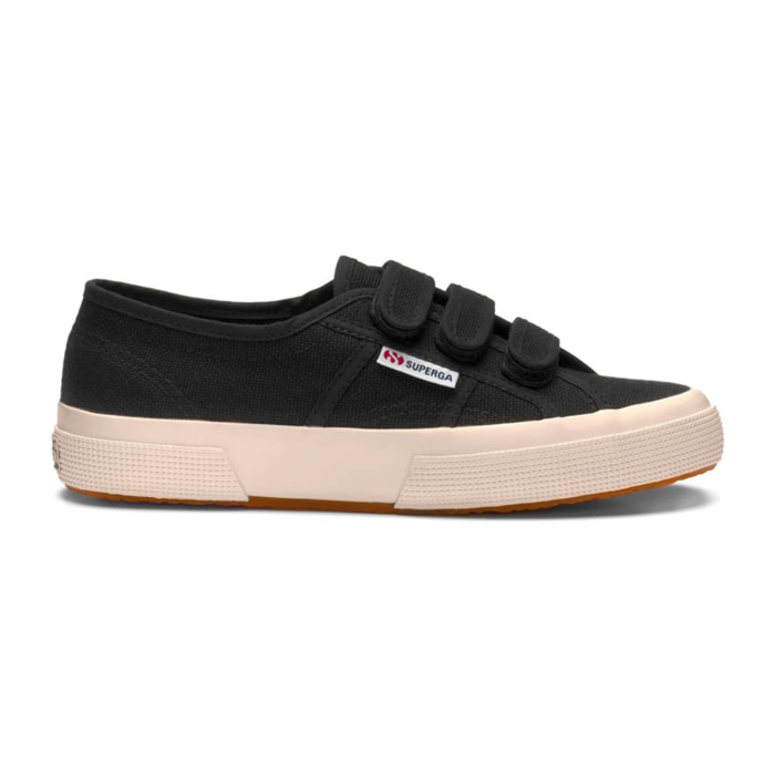 Le Superga Uomo Donna Nero 2750-Cot3Strapu