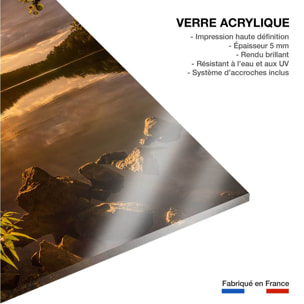 Tableau campagne coin de paradis  Tableau plexiglas