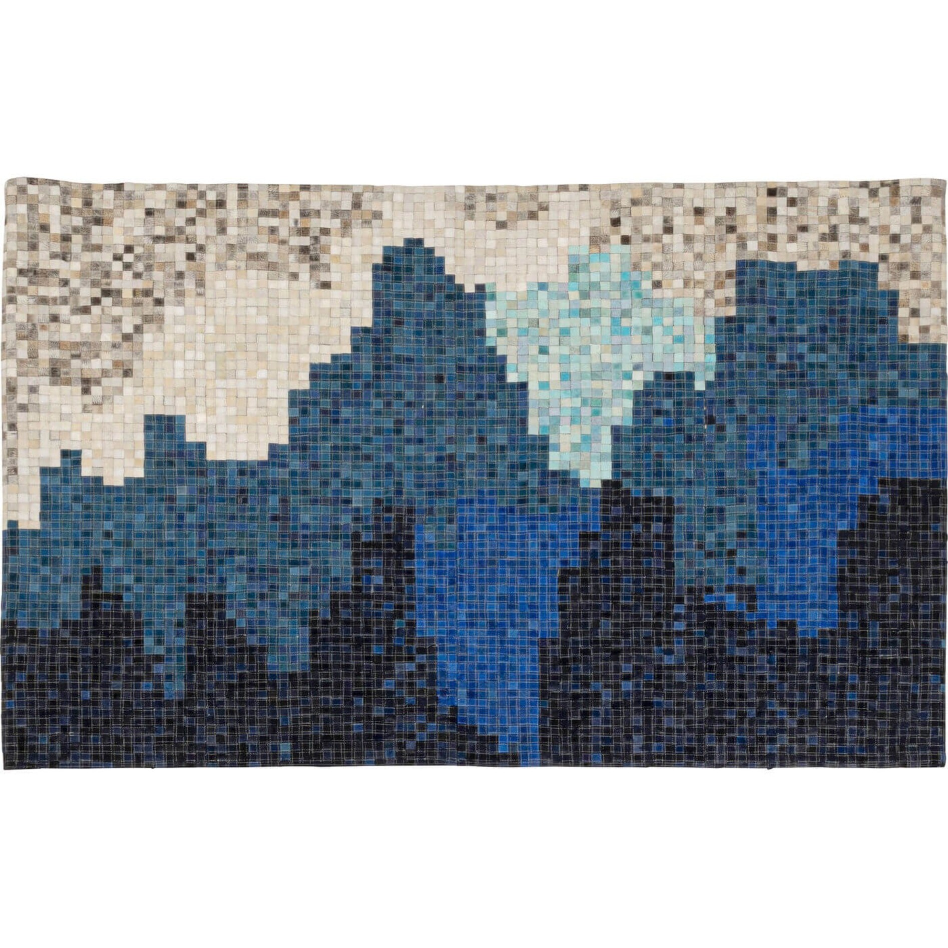 Tapis Stream bleu 240x170cm Kare Design