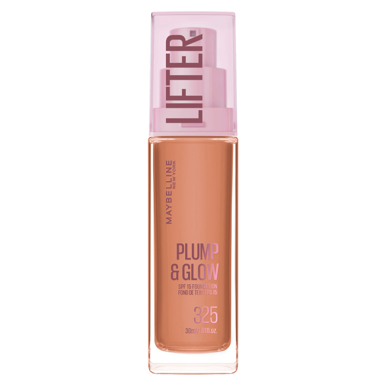 Fondotinta Idratante Rimpolpante 325 Lifter Plump & Glow SPF 15 con Niacinamide 30ml