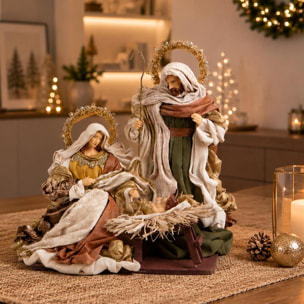 Natività con base - Pezzi 1 - MARRONE - Bianchi Dino SpA