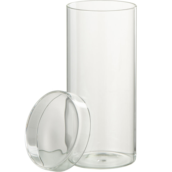 J-Line pot de conversation Lisa - verre - transparent - large