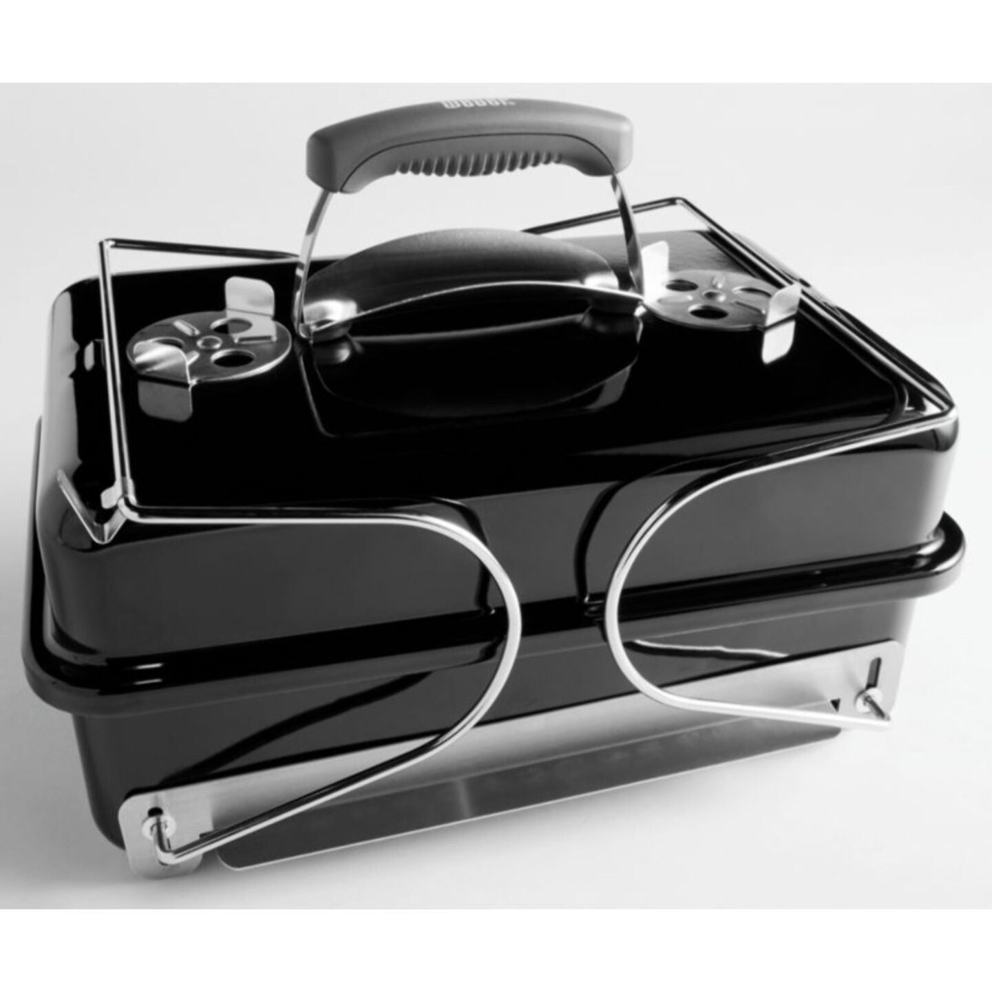 Barbecue charbon WEBER Go anywhere Black à poser 42 sm