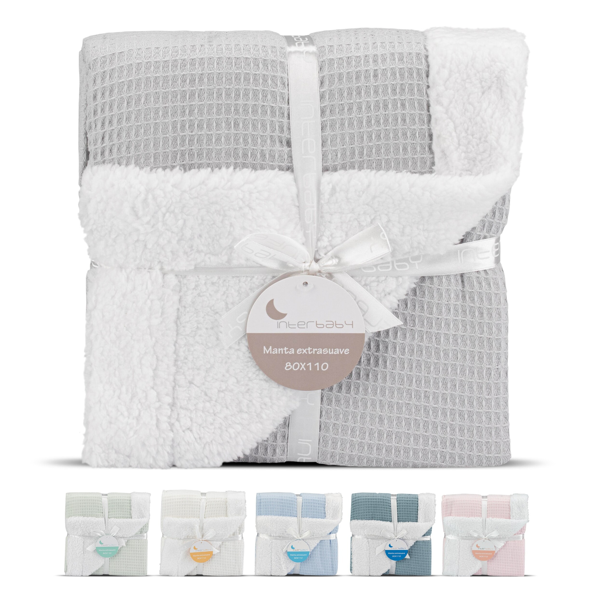 Manta Nido Abeja con Borreguillo