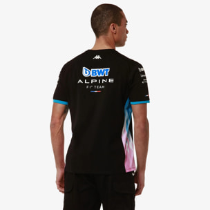 Kappa - T-Shirts & Top Uomo Nero - Adiry Alpine F1
