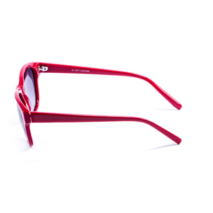 Gafas de sol LENOIR NANCY - Rojo brillante / Ahumada