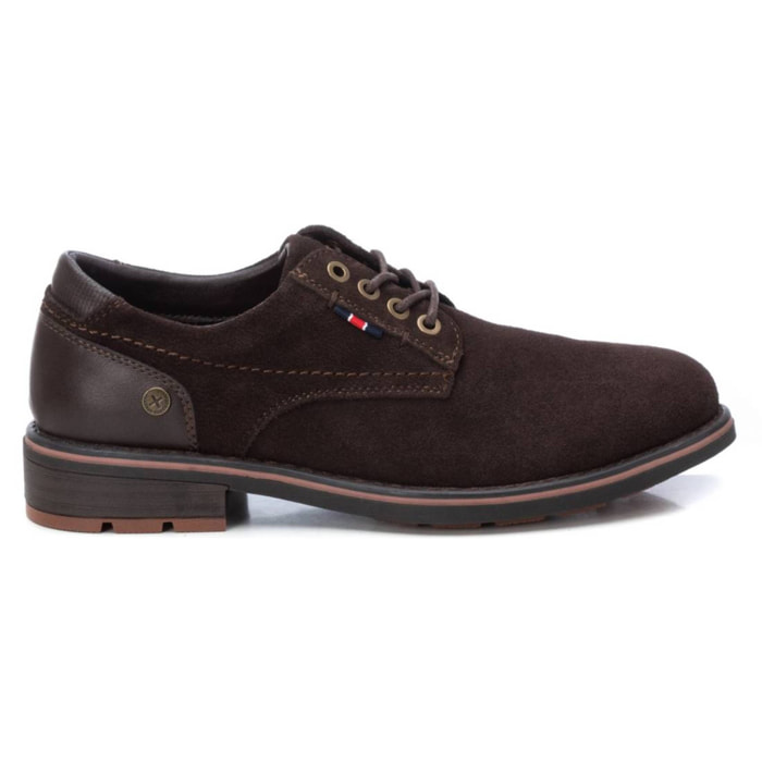 Zapato blucher/derby de piel marron