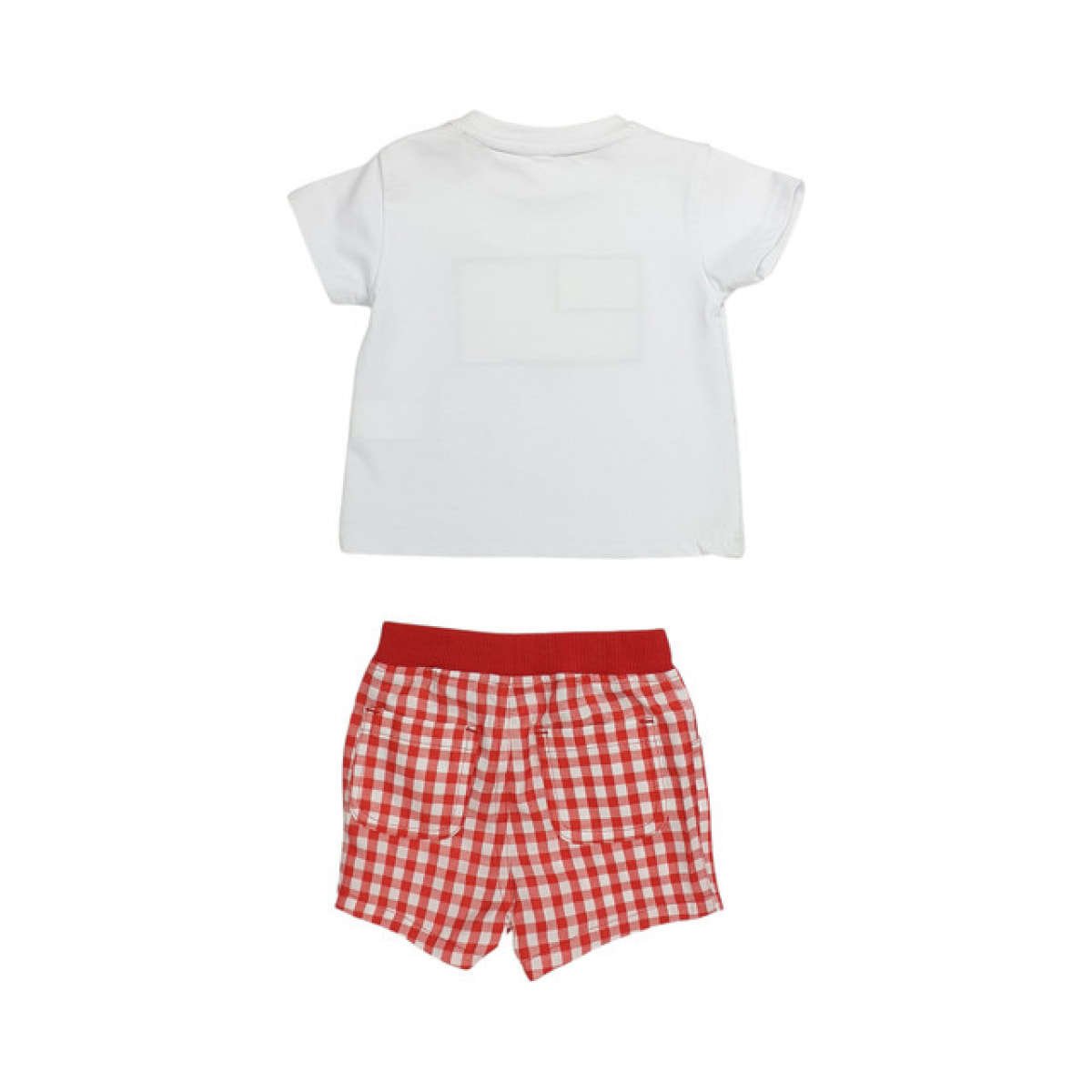 COMPLETO TSHIRT JERSEY E SHORT A QUADRETTI