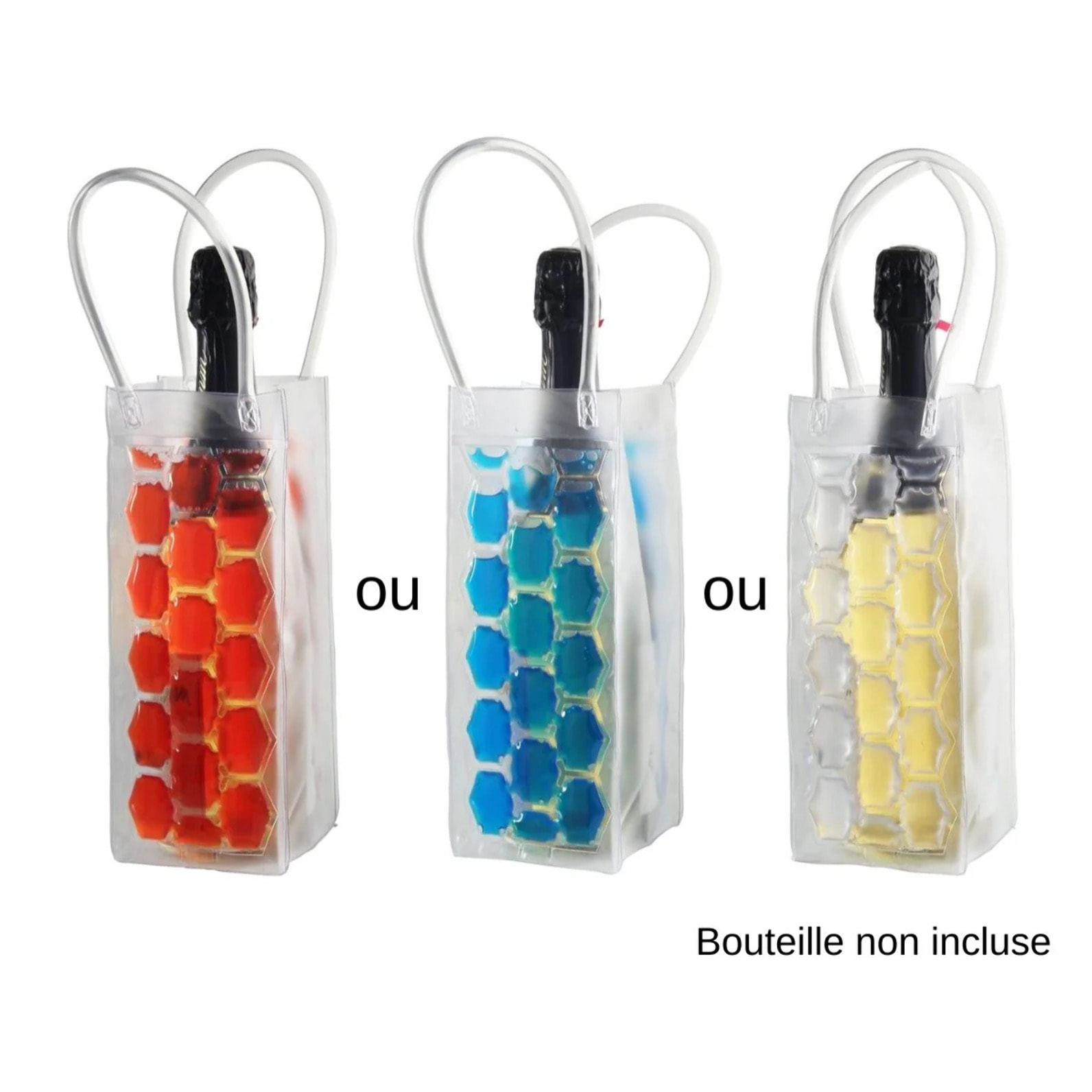 Lot de 3 sacs isothermes pour bouteille Fackelmann Bar Concept