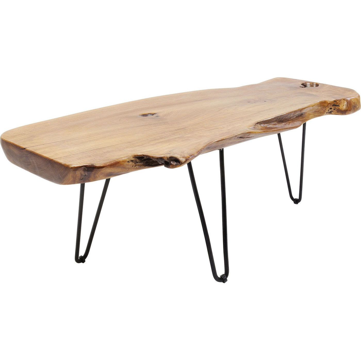 Table basse Aspen 100x40cm nature Kare Design