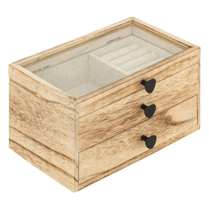 Boîte à bijoux Inuit dreams beige L197cm