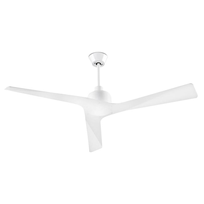 FORLIGHT Ventilador IP20 Mogan Blanco brillante Blanco