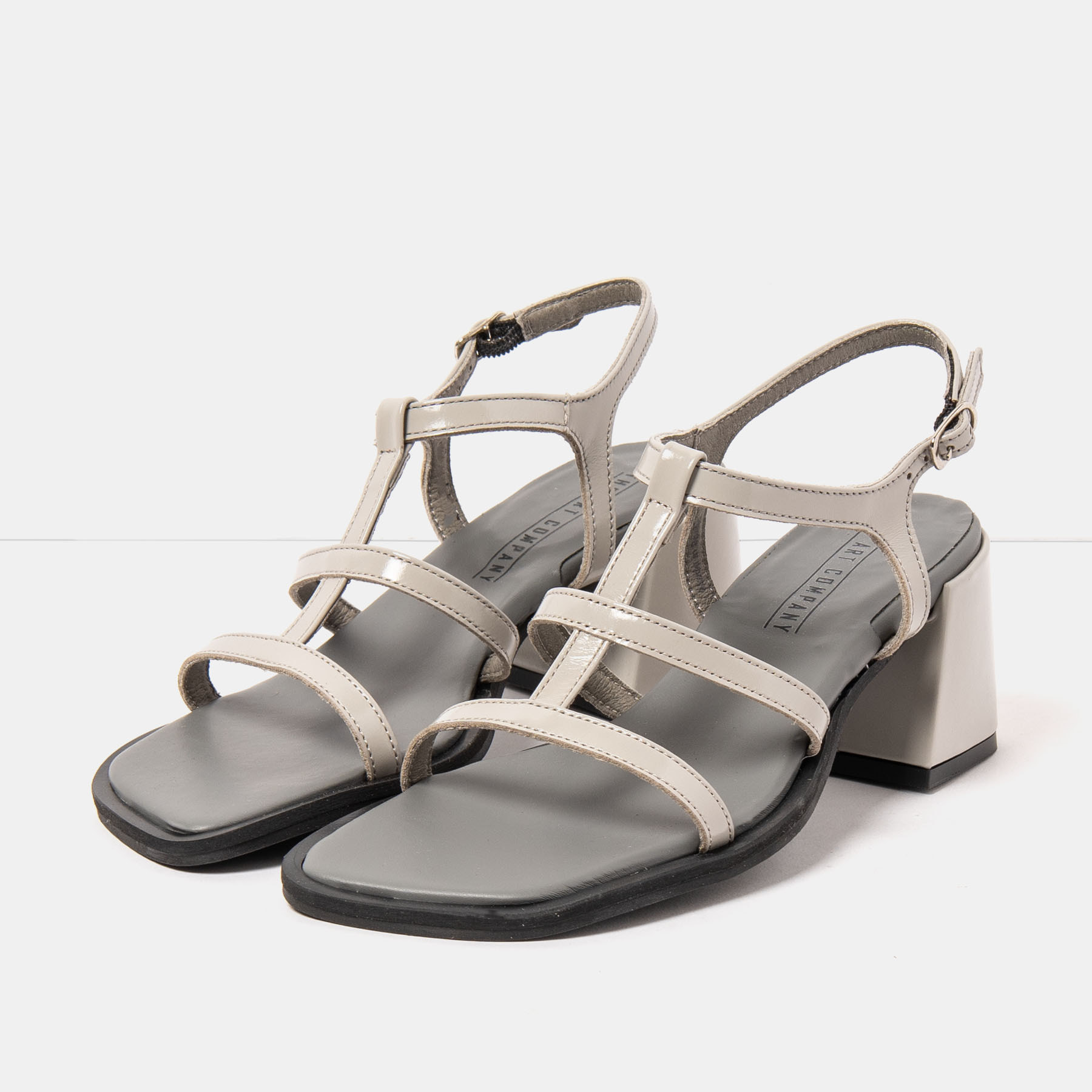 Sandalias con tacón 2011 NAPPA SHINNY CINDER / VERONA color Cinder