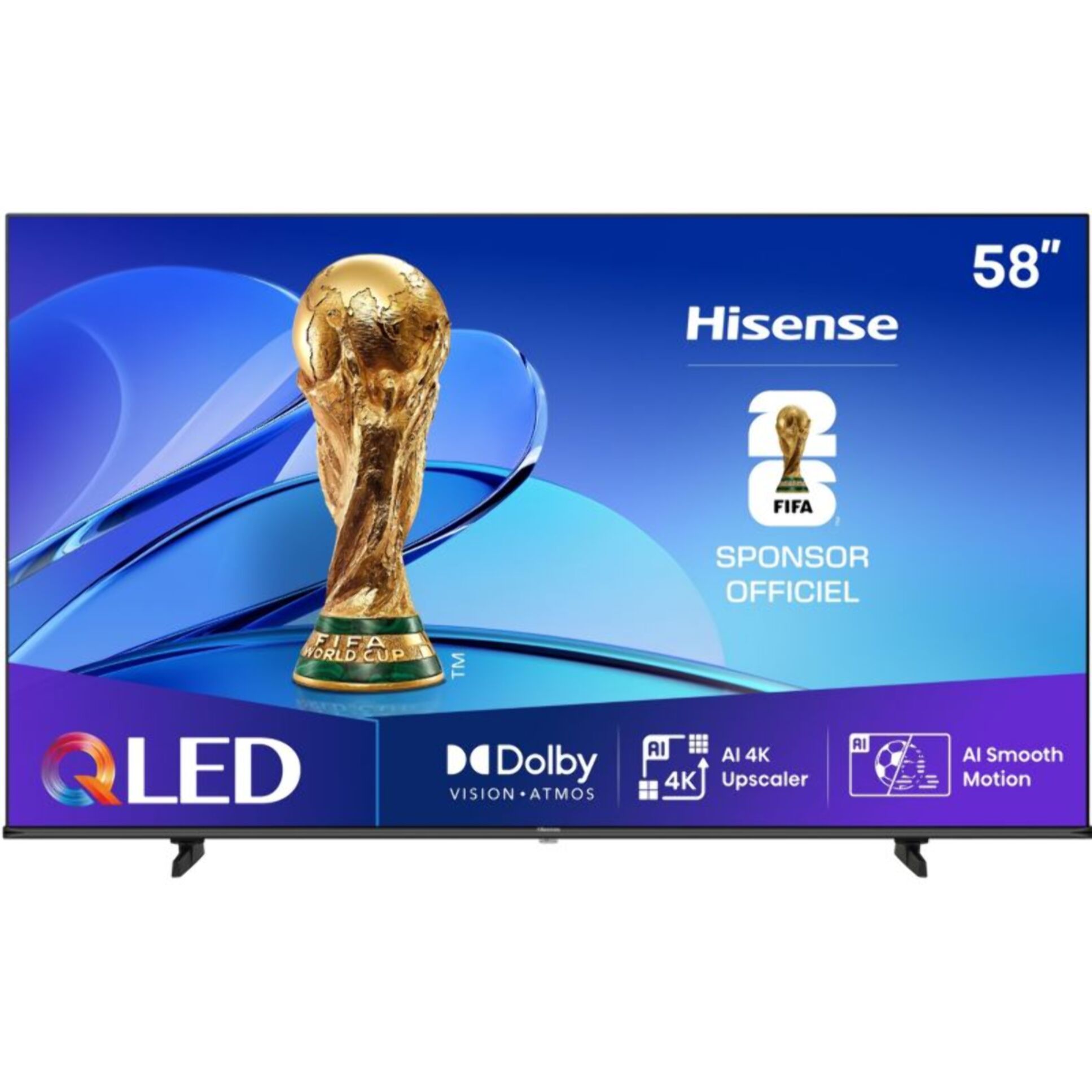 TV QLED HISENSE 58E7Q 2025 (146cm)