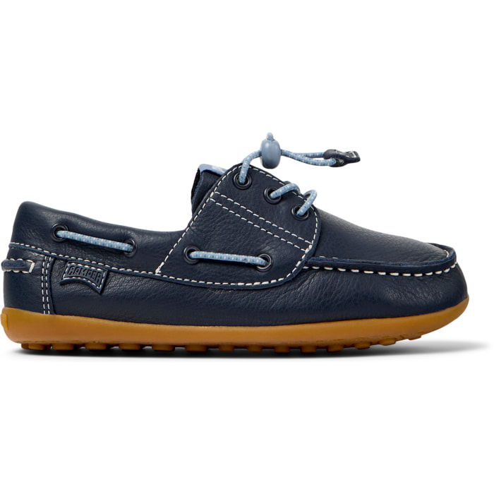 Zapatos de cordones - CAMPER Peu Cami - Azul - Cuero liso