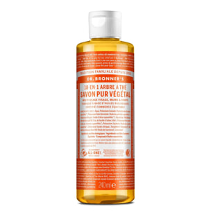 Savon liquide Arbre à thé  - Un savon de Castille liquide naturel 18-en-1