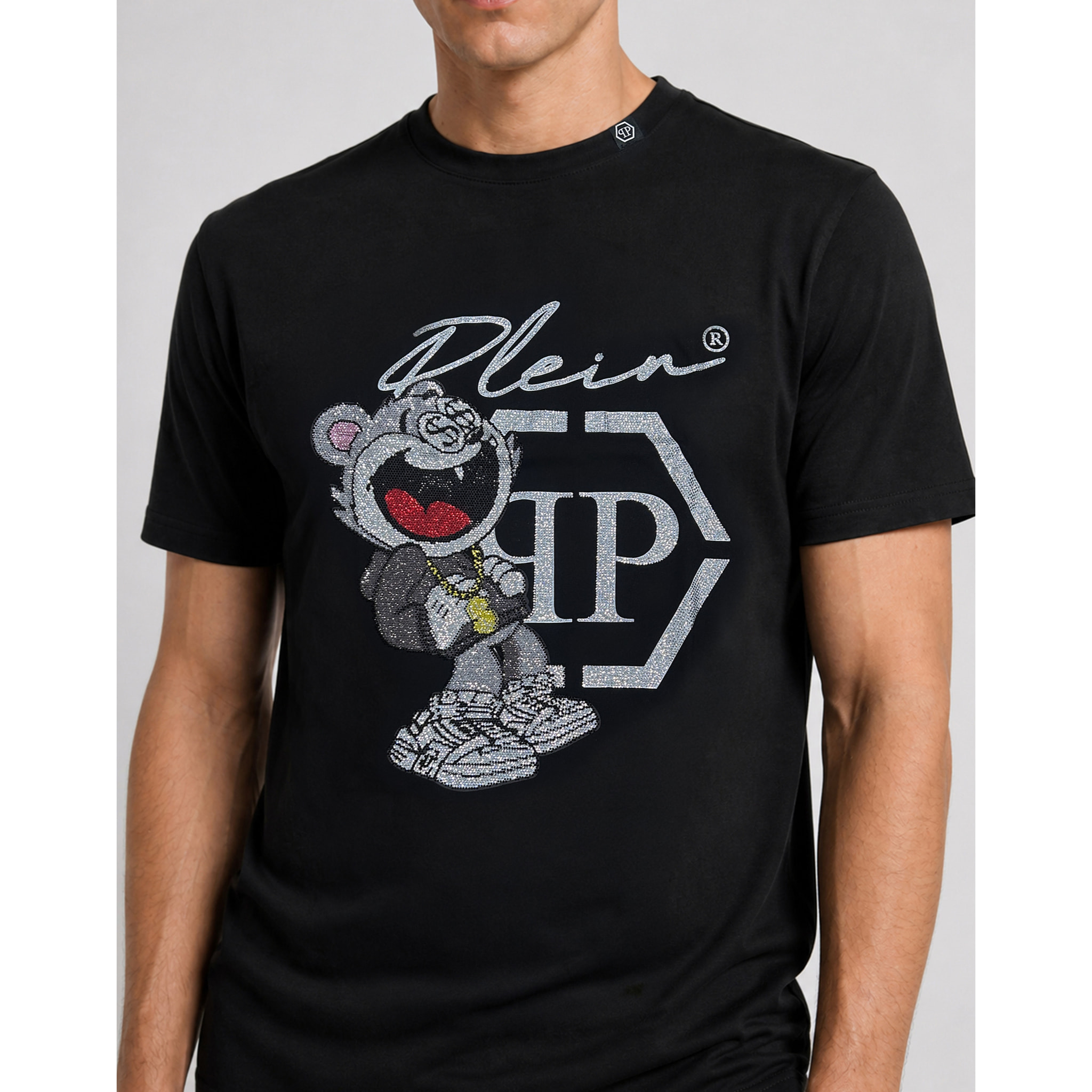 PHILIPP PLEIN T-shirt girocollo a maniche corte MONEY