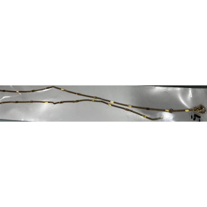 Collar Sahki acabado oro amarillo 18k