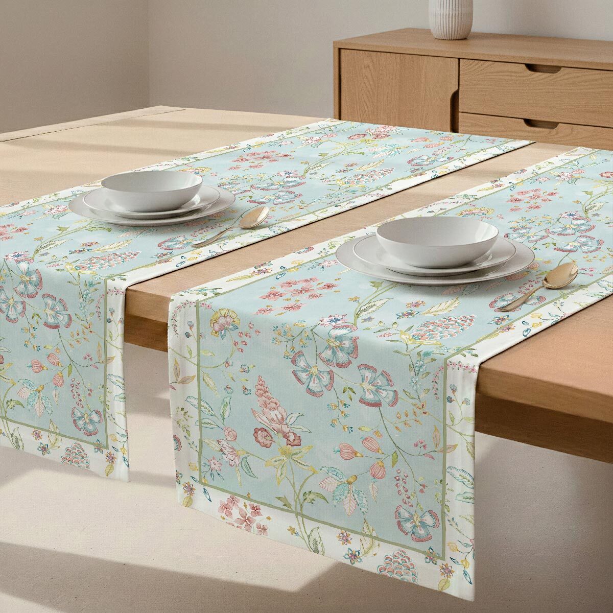 Camino de mesa 100% algodón Kilim