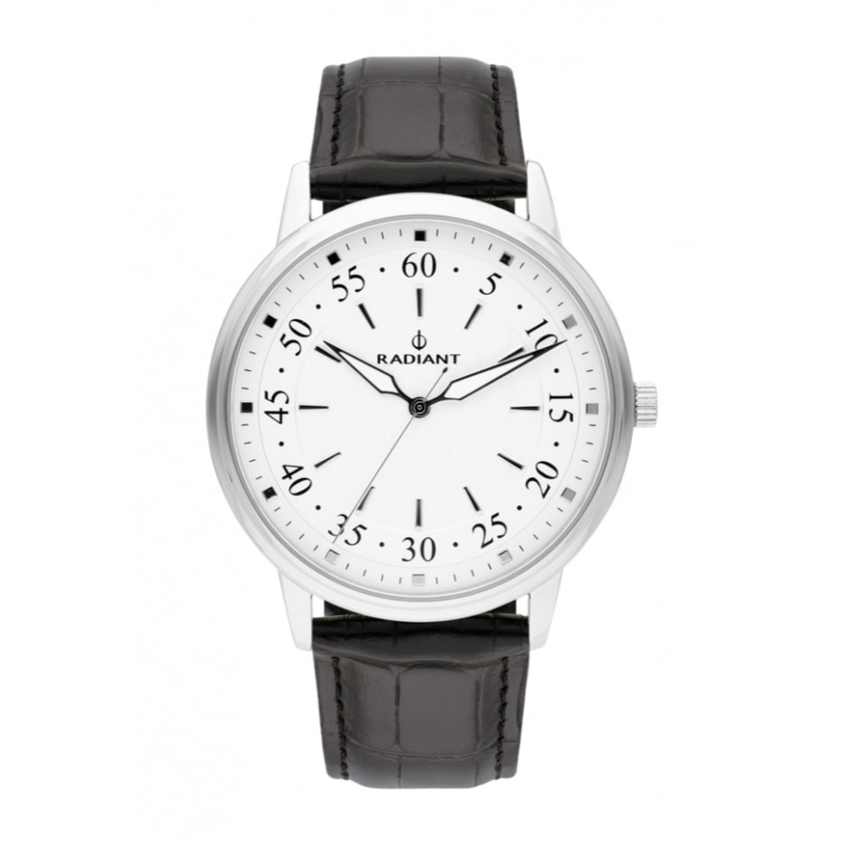 Reloj Radiant RA492603 Hombre Analogico Cuarzo con Correa de Cuero