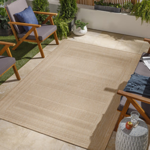 SIERRA Alfombra Exterior/Interior Efecto Yute