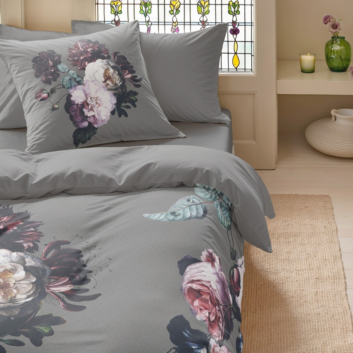 Funda nórdica mao gris