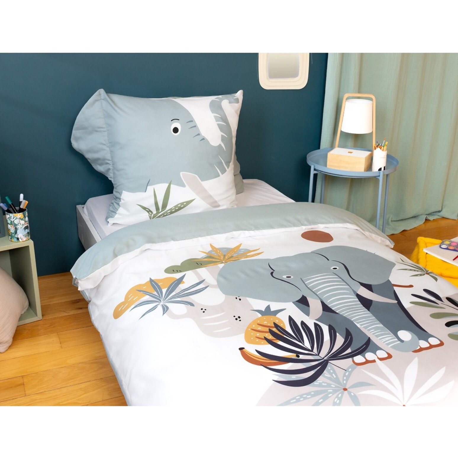 Parure de lit enfant 100% microfibre - ELEPH