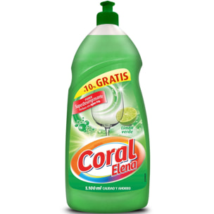 Coral Elena Detergente lavavajillas a mano - 3,3 L (3 x 1,1L)