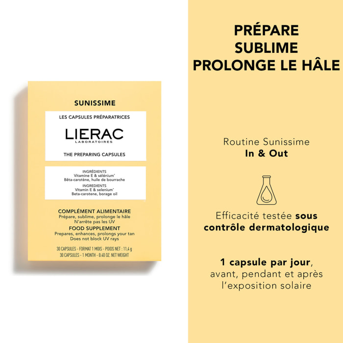 Sunissime - Duo Les Capsules Préparatrices - 2x30caps