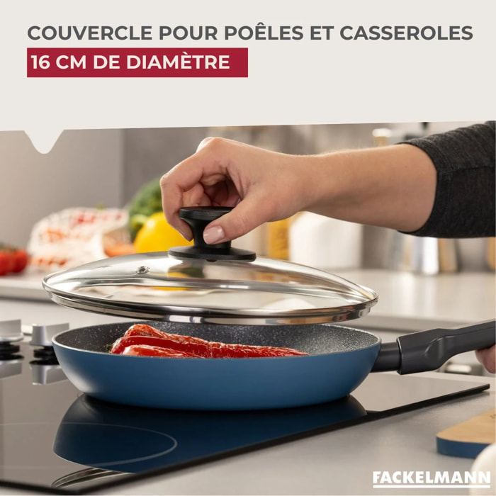 Couvercle de cuisson en verre 16 cm Fackelmann