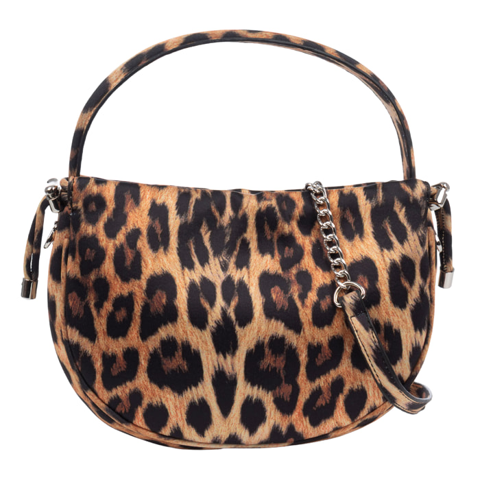 Bradano Bolso de mano Mujer. Fabricado en tela y piel sintética PU.