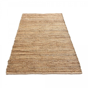 Tapis en jute fait à la main motif uni TOFE