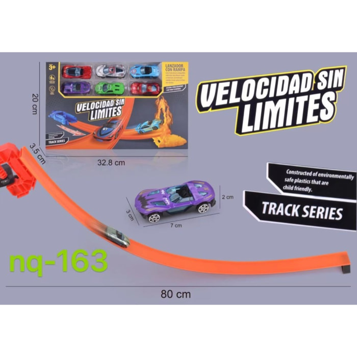 RAMPA CON LANZADERA PARA COCHES