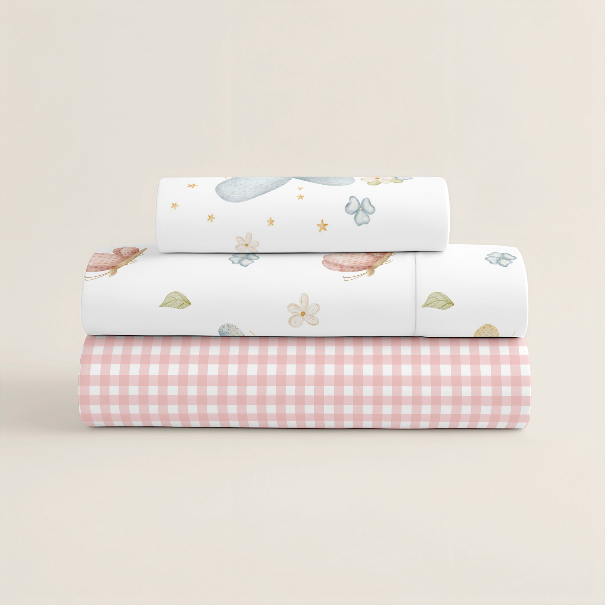 Cool Kids - Juego de Sábanas Estampadas - Infantil - Incluye 1 Funda de Almohada + 1 Sábana Bajera - 100% Algodón - Cuna/Maxicuna - Lorian