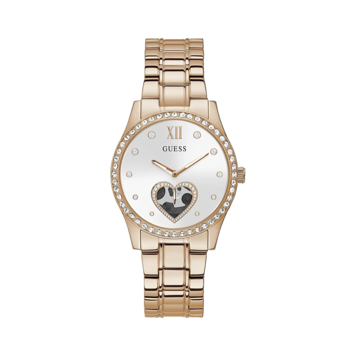 Reloj Guess GW0380L3 Mujer Analogico Cuarzo con Correa de Acero inoxidable