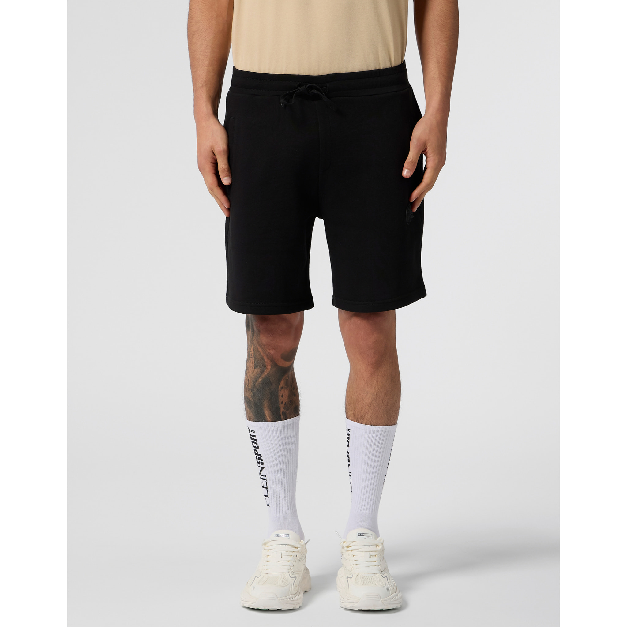 PLEIN SPORT Fleece Shorts 3D Tiger