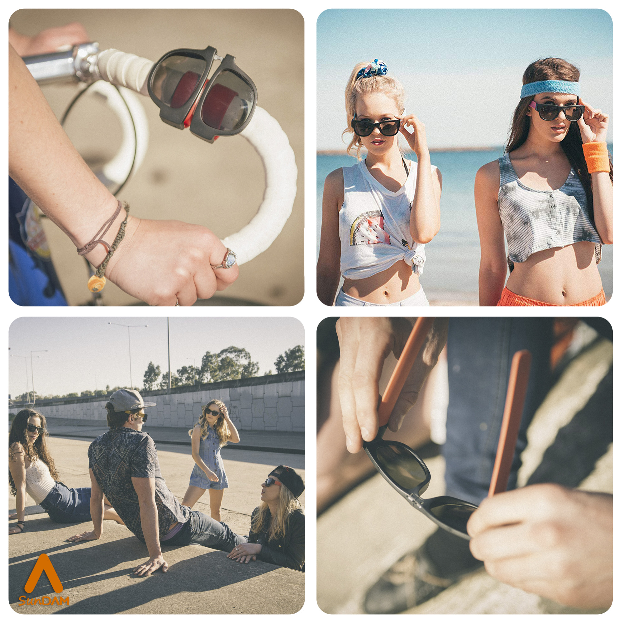 Occhiali da sole polarizzati effetto specchio, pieghevoli e arrotolabili UV400