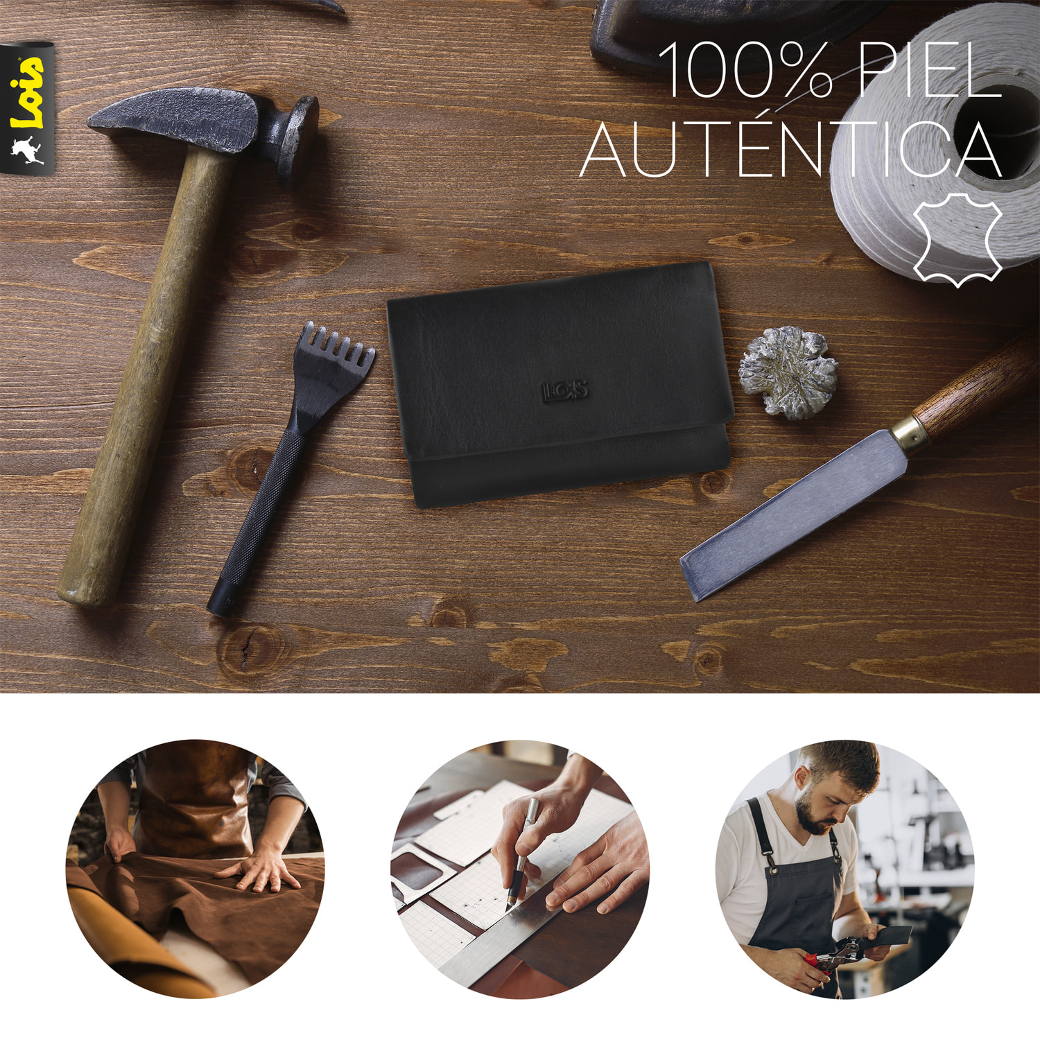 Llavero Lois Lubbock Negro