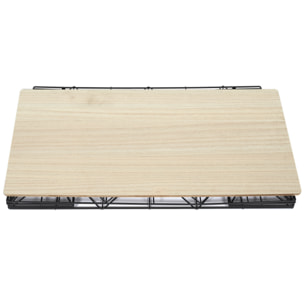 Table Pliable Filaire Noir