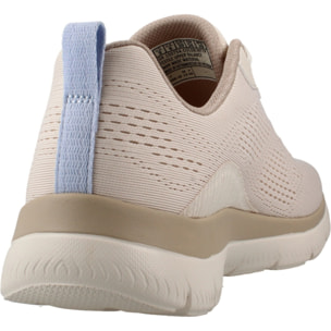 Sneakers De  Mujer 150754s Arch Fit Summits Daily Flow Beis