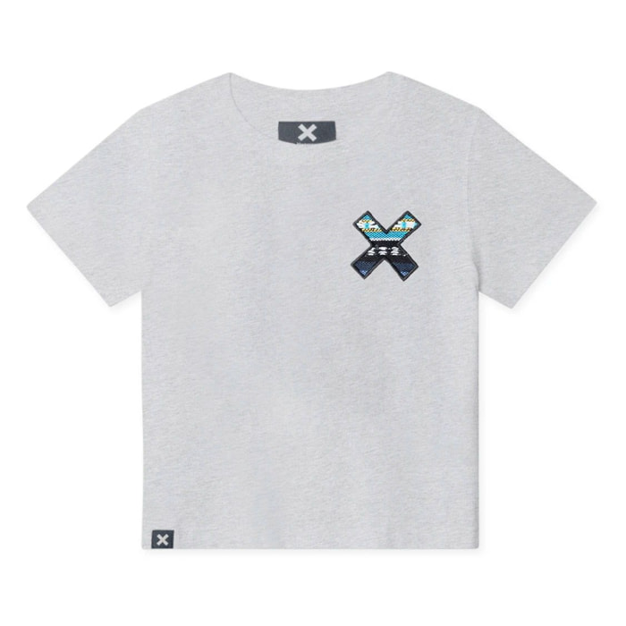 Camiseta Classic - algodón - gris