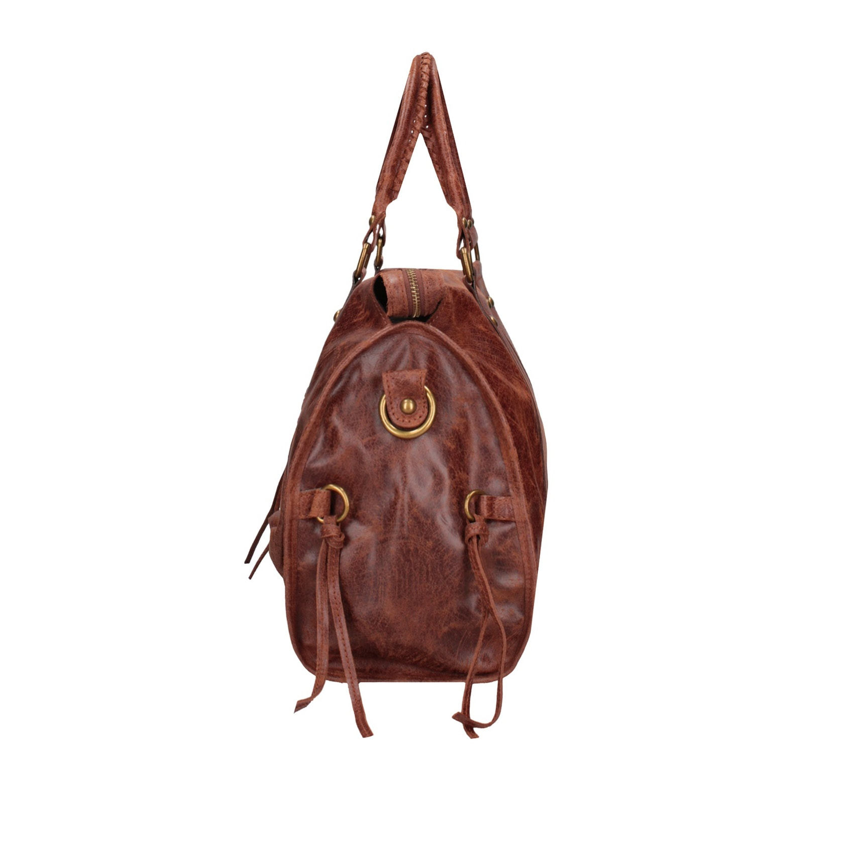 Borsa a spalla da donna - Modello Clara - Vera pelle - 41.0 x 28.0 x 13.0 cm